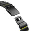 Apple Watch Ultra 49mm Zore KRD-152 Titanyum Silikon Kordon Gri-Turuncu