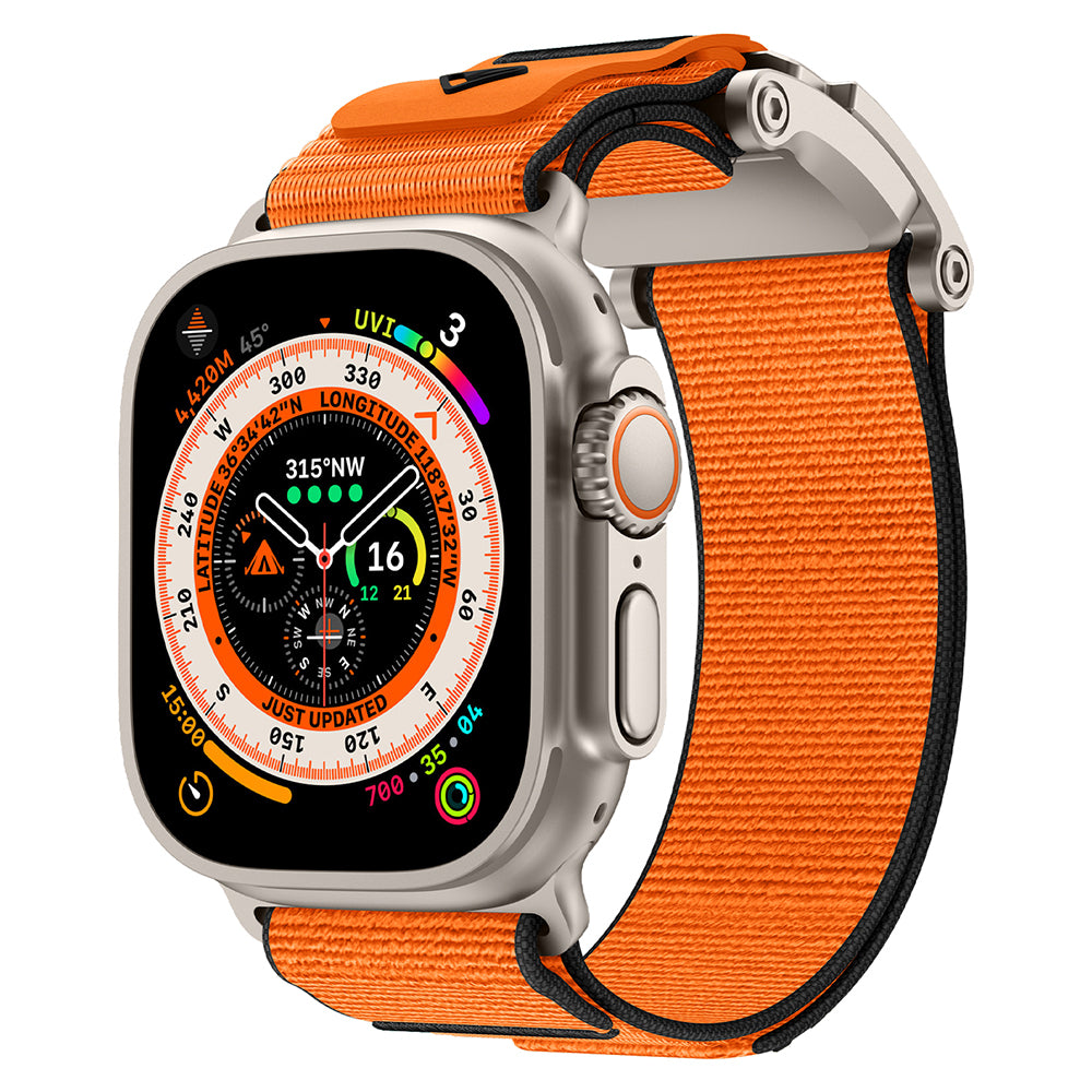 Apple Watch Ultra 49mm Zore KRD-154 Naylon Kumaş Hasır Örgülü Kordon