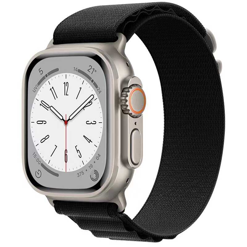 Apple Watch Ultra 49mm Zore KRD-74 Hasır Kordon