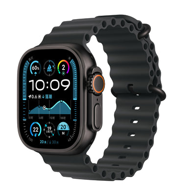 Apple Watch Ultra 49mm Zore KRD-75 Silikon Kordon Krem