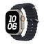 Apple Watch Ultra 49mm Zore KRD-75 Silikon Kordon Midnight