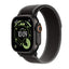 Apple Watch Ultra 49mm Zore KRD-77 Hasır Kordon Charcoal