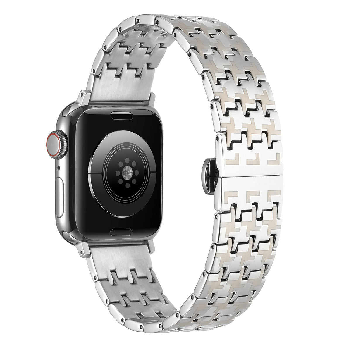 Apple Watch Ultra 49mm Zore KRD-86 Metal Kordon Siyah