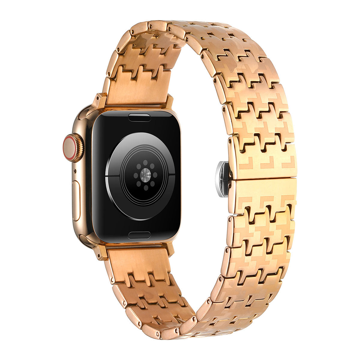 Apple Watch Ultra 49mm Zore KRD-86 Metal Kordon Siyah