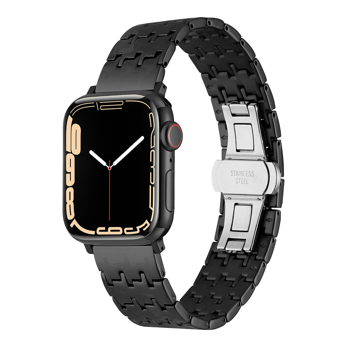 Apple Watch Ultra 49mm Zore KRD-86 Metal Kordon Rose Gold