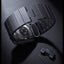 Apple Watch Ultra 49mm Zore KRD-90 600D Karbon Fiber Kordon Siyah