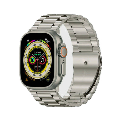 Apple Watch Ultra 49mm Zore KRD-93 Metal Kordon Titanyum