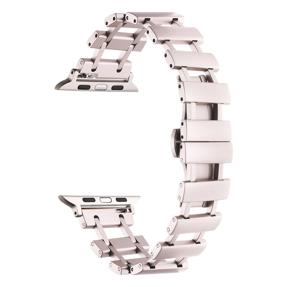 Apple Watch Ultra 49mm Zore KRD-96 Metal Kordon Starlight