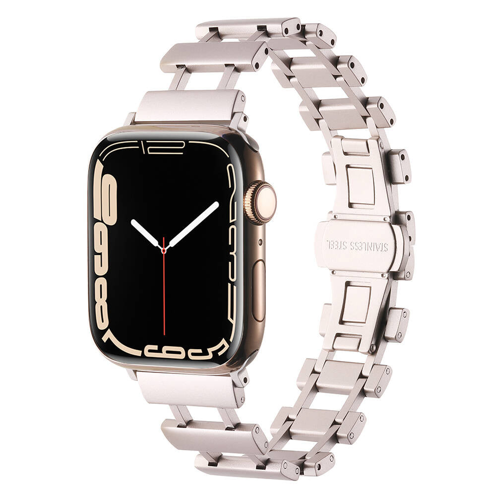 Apple Watch Ultra 49mm Zore KRD-96 Metal Kordon Starlight