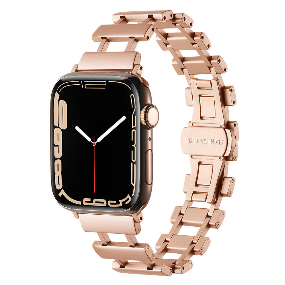 Apple Watch Ultra 49mm Zore KRD-96 Metal Kordon Starlight