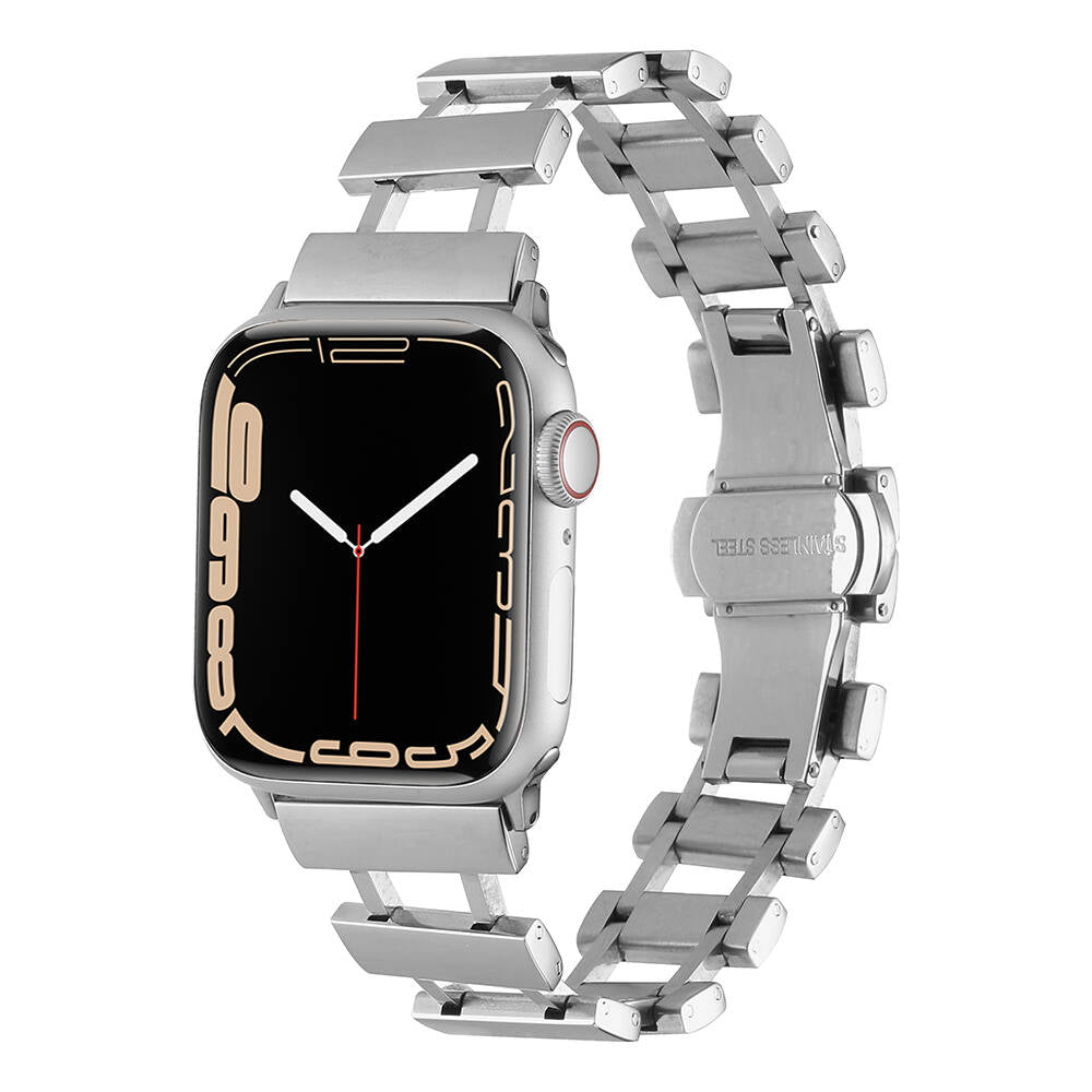 Apple Watch Ultra 49mm Zore KRD-96 Metal Kordon Starlight