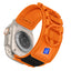 Apple Watch Ultra 49mm Zore KRD-99 Hasır Kordon Gri