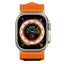 Apple Watch Ultra 49mm Zore KRD-99 Hasır Kordon Gri