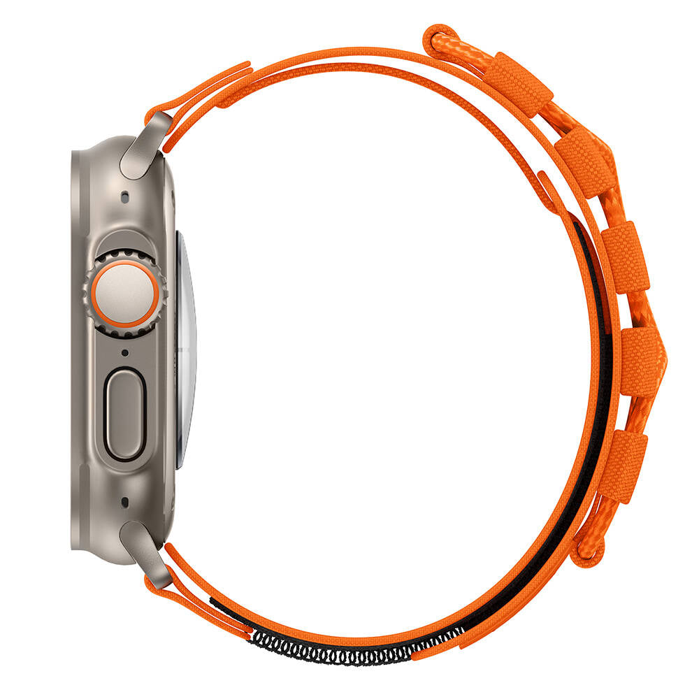 Apple Watch Ultra 49mm Zore KRD-99 Hasır Kordon Gri
