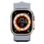 Apple Watch Ultra 49mm Zore KRD-99 Hasır Kordon Gri