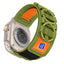 Apple Watch Ultra 49mm Zore KRD-99 Hasır Kordon Gri