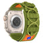 Apple Watch Ultra 49mm Zore KRD-99 Hasır Kordon Gri