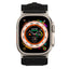 Apple Watch Ultra 49mm Zore KRD-99 Hasır Kordon Gri