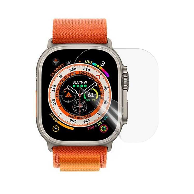 Apple Watch Ultra 49mm Zore Narr Tpu Body Ekran Koruyucu Renksiz