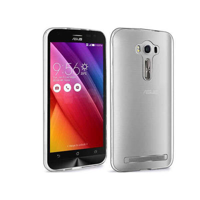 Asus Zenfone 2 Laser ZE500KL Kılıf Zore Süper Silikon Kapak Renksiz