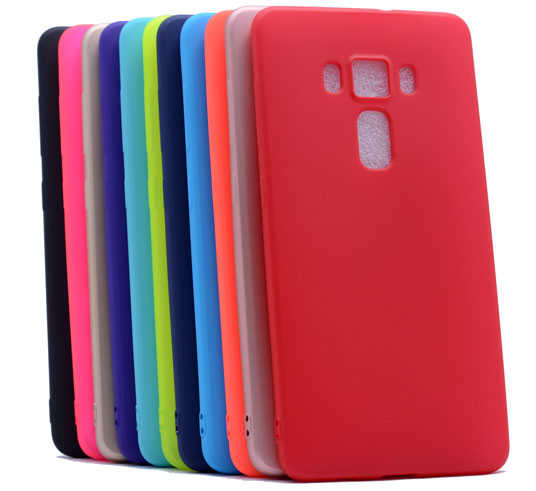 Asus Zenfone 3 Delüxe ZS570KL Kılıf Zore Premier Silikon Kapak Gold