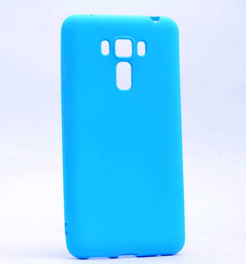 Asus Zenfone 3 Laser ZC551KL Kılıf Zore Premier Silikon Kapak Mavi