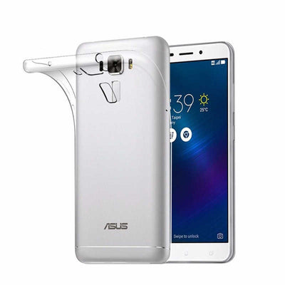 Asus Zenfone 3 Laser ZC551KL Kılıf Zore Süper Silikon Kapak Renksiz