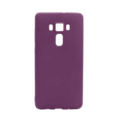 Asus Zenfone 3 ZE552KL Kılıf Zore Premier Silikon Kapak Mürdüm