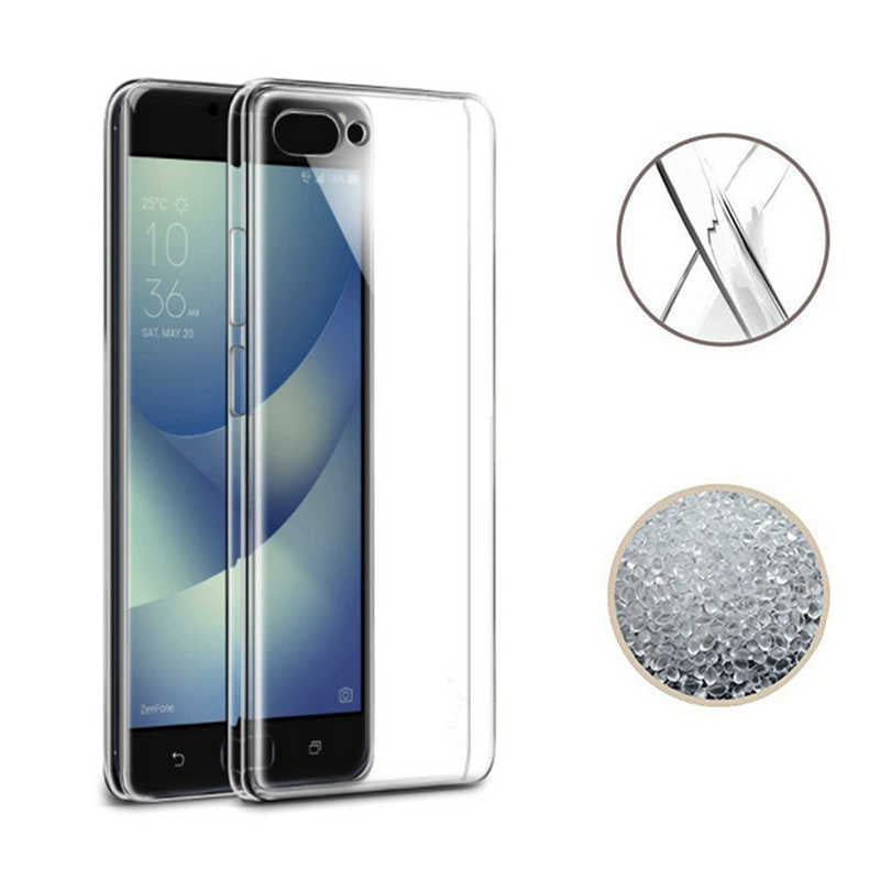 Asus Zenfone 4 Max ZC520KL Kılıf Zore Süper Silikon Kapak Renksiz