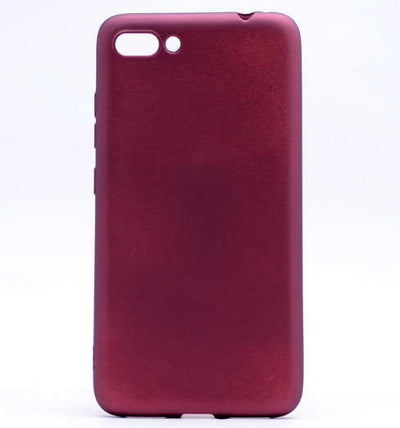 Asus Zenfone 4 Max ZC554KL Kılıf Zore Premier Silikon Kapak Mürdüm