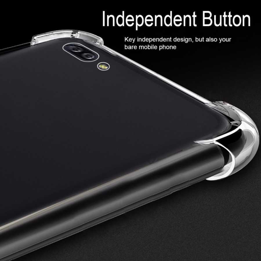 Asus Zenfone 4 Max ZC554KL Kılıf Zore Nitro Anti Shock Silikon Renksiz