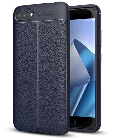 Asus Zenfone 4 Max ZC554KL Kılıf Zore Niss Silikon Kapak Lacivert