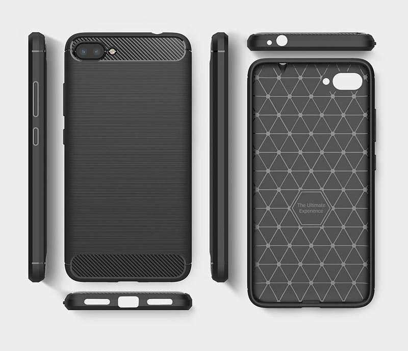 Asus Zenfone 4 Max ZC554KL Kılıf Zore Room Silikon Kapak Gri