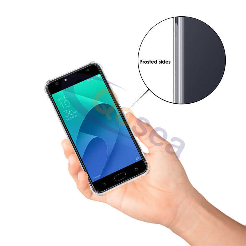 Asus Zenfone 4 Selfie ZD553KL Kılıf Zore Nitro Anti Shock Silikon Renksiz