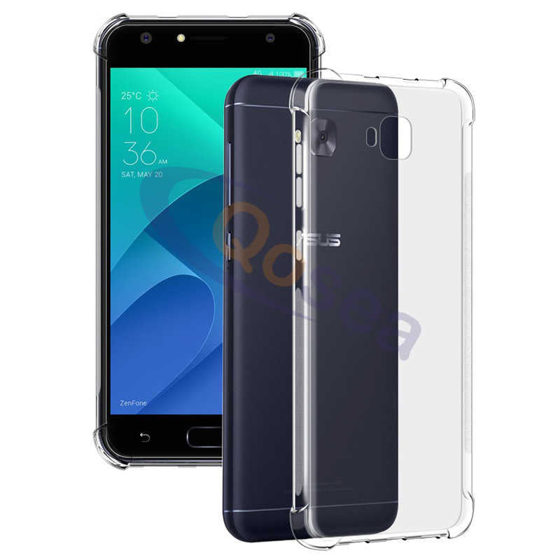 Asus Zenfone 4 Selfie ZD553KL Kılıf Zore Nitro Anti Shock Silikon Renksiz