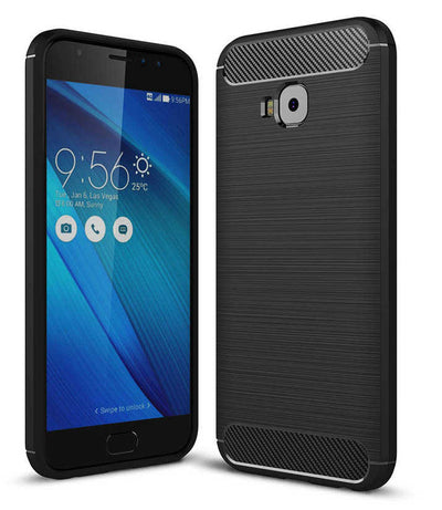 Asus Zenfone 4 Selfie ZD553KL Kılıf Zore Room Silikon Kapak Gri