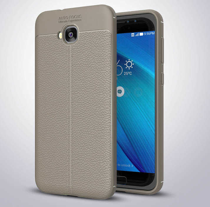 Asus Zenfone 4 Selfie ZD553KL Kılıf Zore Silikon Niss Kapak Gri