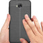 Asus Zenfone 4 Selfie ZD553KL Kılıf Zore Silikon Niss Kapak Gri