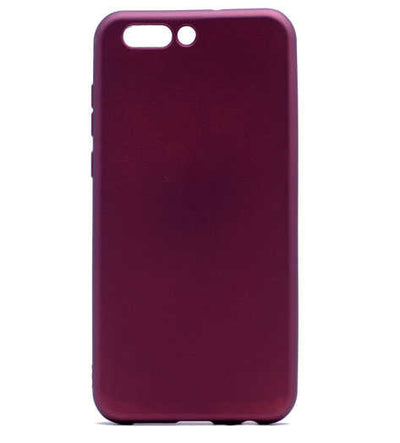 Asus Zenfone 4 ZE554KL Kılıf Zore Premier Silikon Kapak Mürdüm