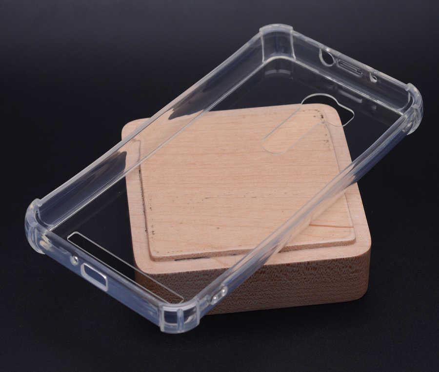 Asus Zenfone Go ZB551KL Kılıf Zore Nitro Anti Shock Silikon Renksiz