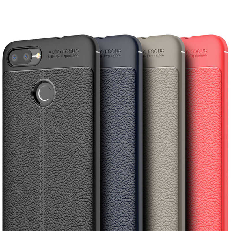 Asus Zenfone Max Plus (M1) ZB570TL Kılıf Zore Niss Silikon Kapak Gri