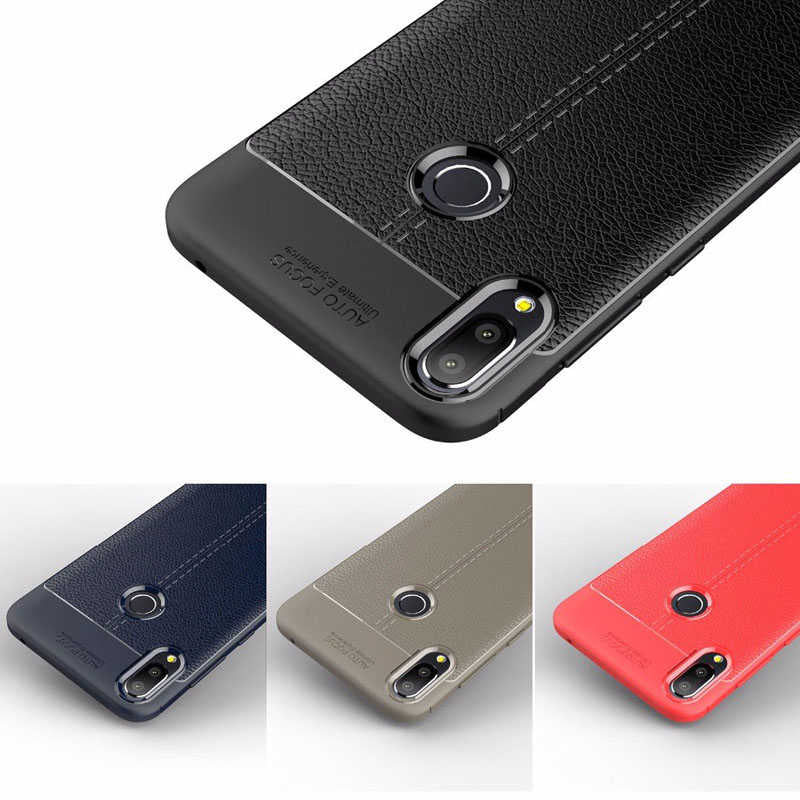 Asus Zenfone Max Pro ZB602KL Kılıf Zore Niss Silikon Kapak Lacivert