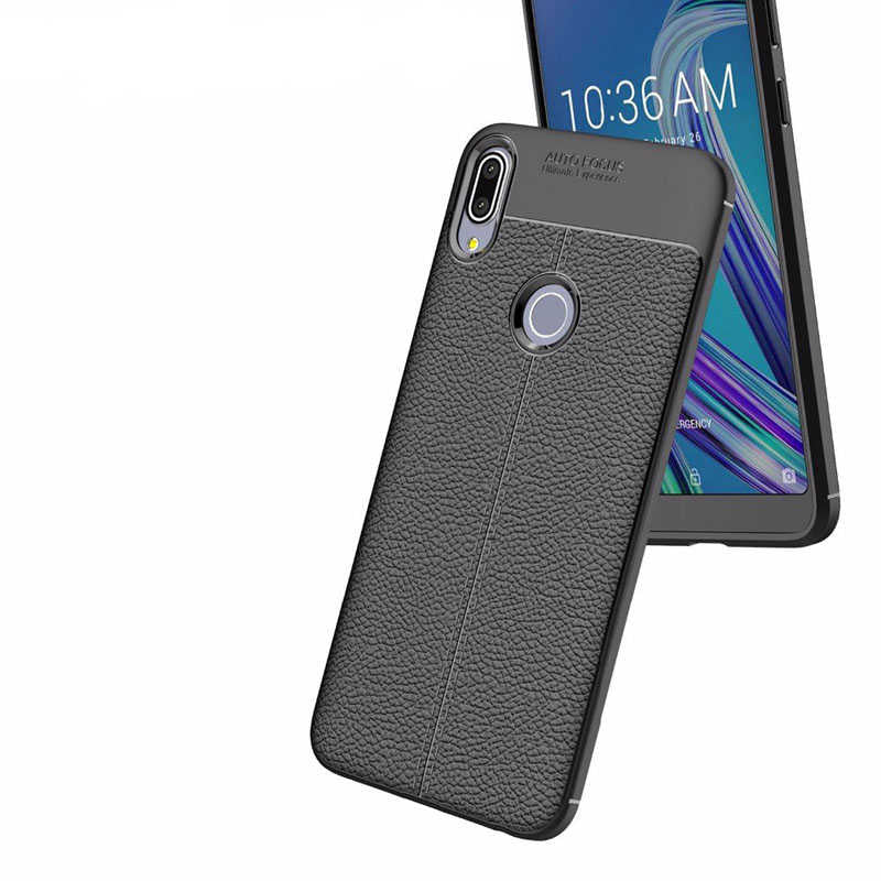 Asus Zenfone Max Pro ZB602KL Kılıf Zore Niss Silikon Kapak Siyah