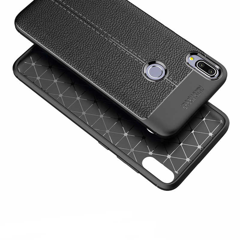 Asus Zenfone Max Pro ZB602KL Kılıf Zore Niss Silikon Kapak Lacivert