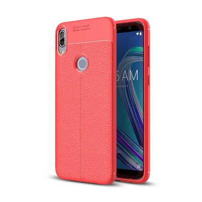 Asus Zenfone Max Pro ZB602KL Kılıf Zore Niss Silikon Kapak Kırmızı