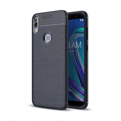 Asus Zenfone Max Pro ZB602KL Kılıf Zore Niss Silikon Kapak Lacivert