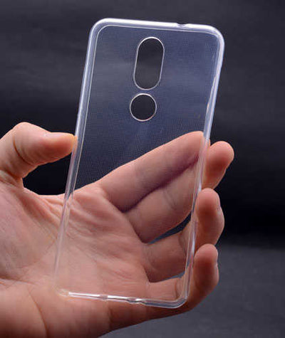 Casper Via A2 Kılıf Zore Süper Silikon Kapak Renksiz