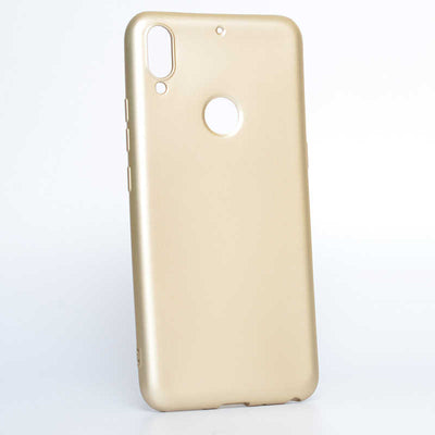 Casper Via A3 Kılıf Zore Premier Silikon Kapak Gold