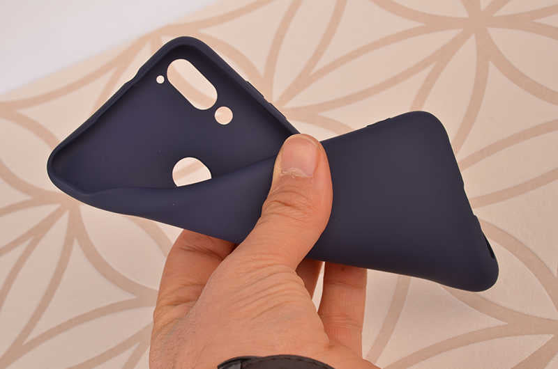 Casper Via A4 Kılıf Zore Premier Silikon Kapak Rose Gold