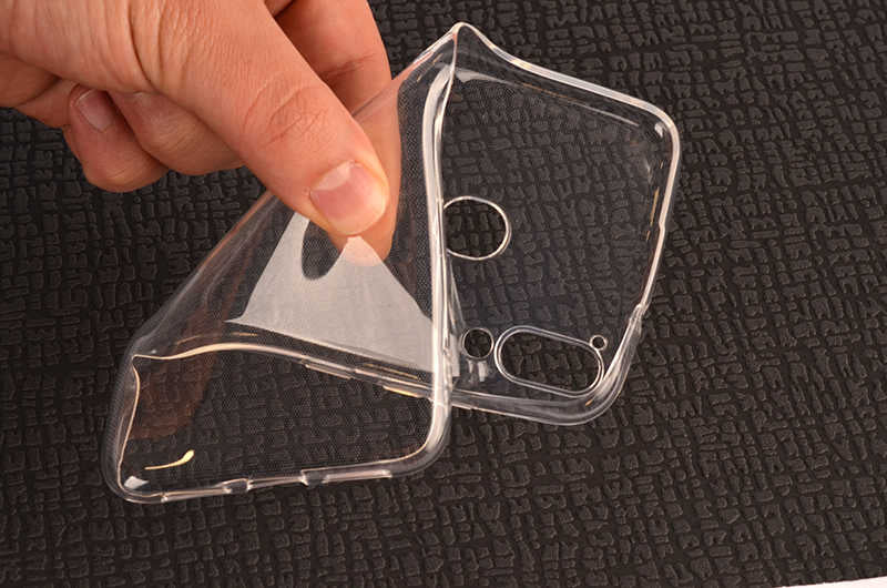 Casper Via A4 Kılıf Zore Süper Silikon Kapak Renksiz